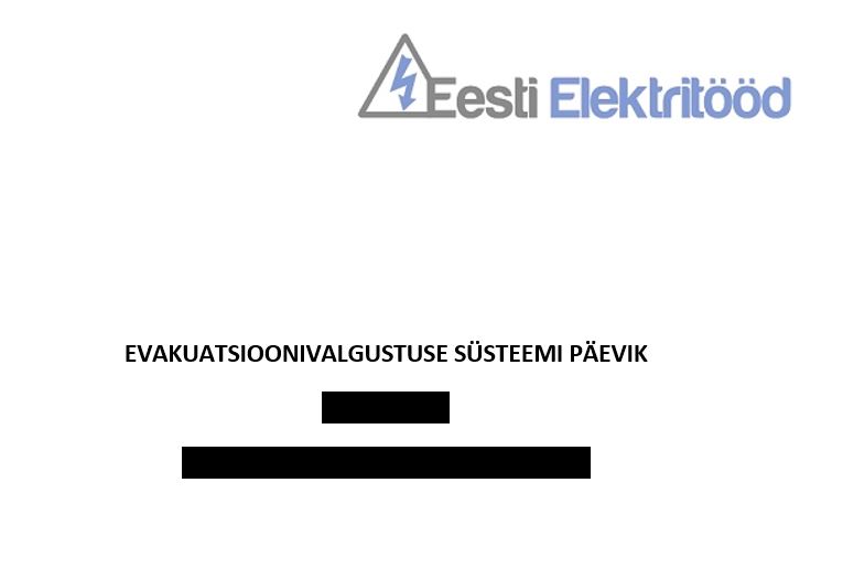 Evakuatsioonivalgustuse hooldus